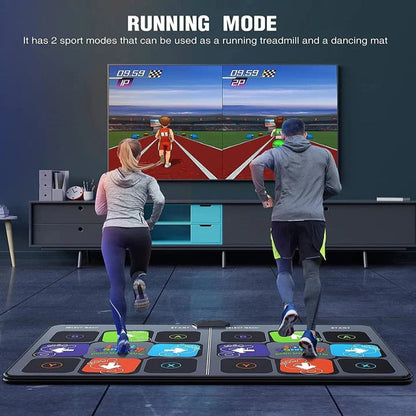 Kids Electronic Dance Mat Game with Two Wireless Controllers, Motion Camera, and HDMI Cable