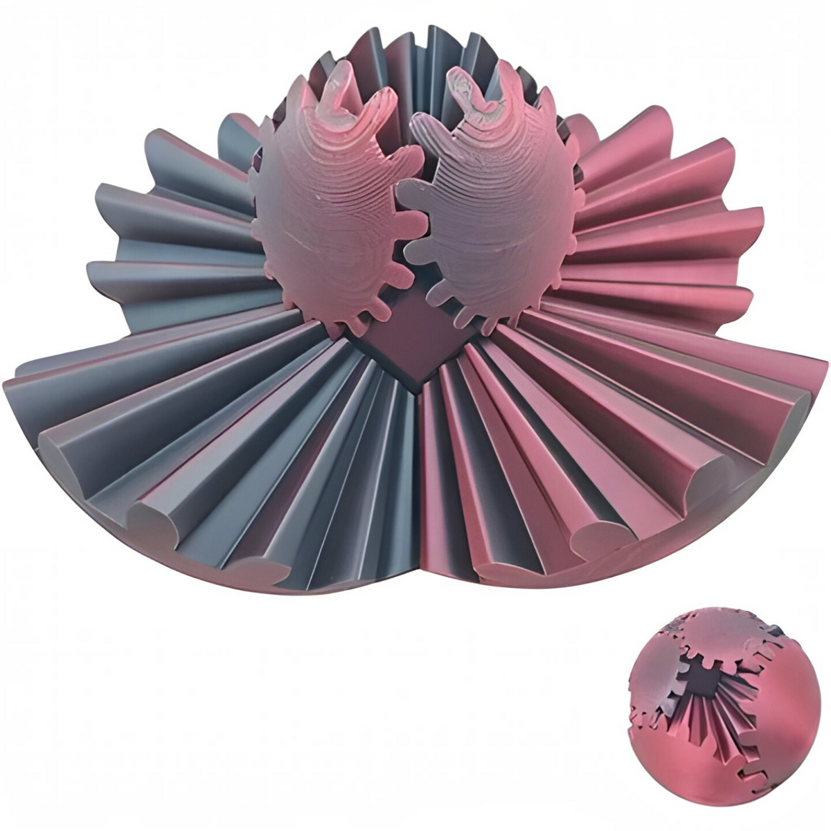 The Steampunk Whirling Wonder Fidget, Gear Ball