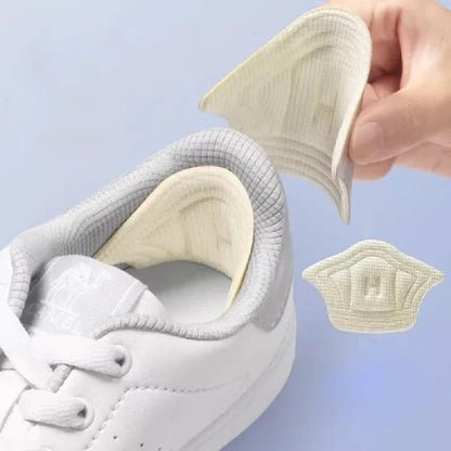 Cushioned Heel Grips with Non Slip Textured Surface and Sweat Resistant Foam