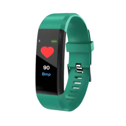 Smartwatch with Heart Rate and Blood Pressure Monitor