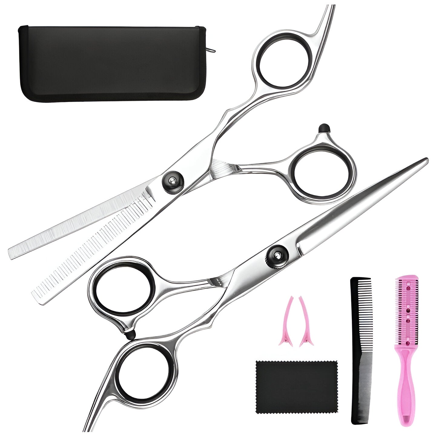 Barber Haircutting Set, Complete Kit for Precision Cutting