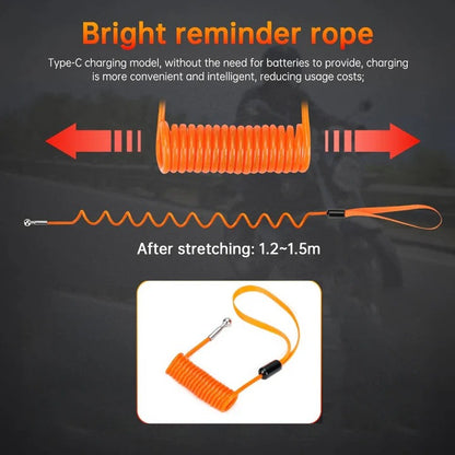 Motorcycle Anti Theft Disc Brake Lock with Motion Alarm