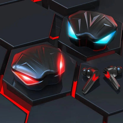 Wireless Gaming Earbuds, Bluetooth 5.2 Headphones, Low Latency, Touch Control Mic