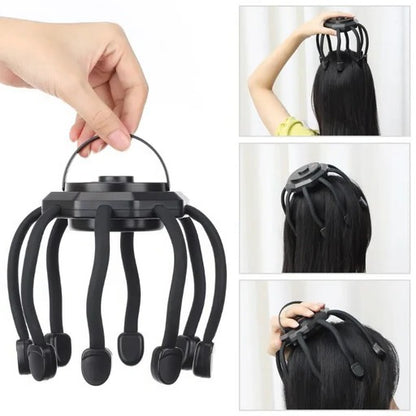 Octopus Head Massager, for Relaxation Anywhere