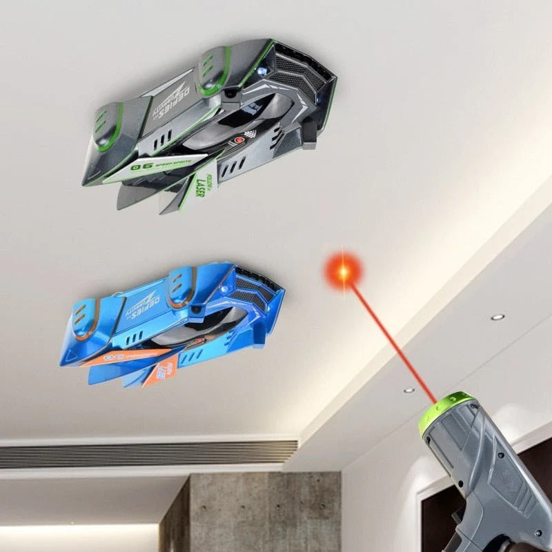 Wall Climbing RC Car with Laser Lights