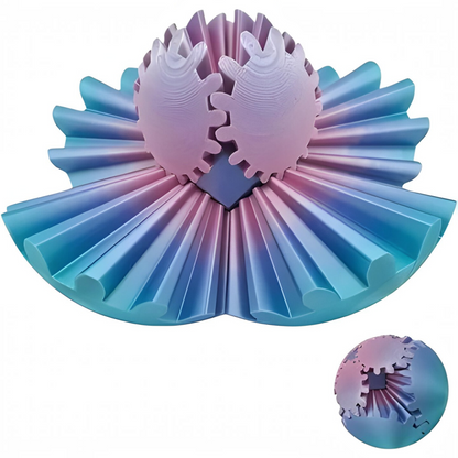 The Steampunk Whirling Wonder Fidget, Gear Ball