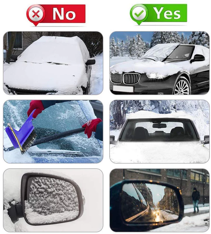 Magnetic Car Windshield Cover and Sun Shade