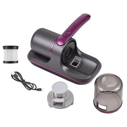 Handheld UV Bed Vacuum with Strong Suction for Deep Mattress Cleaning