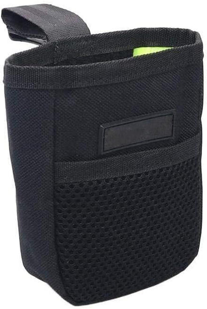 Dog Treat Pouch in 600D Oxford Cloth with a Belt Clip, Wide Opening and Mesh Pocket in Black or Camouflage
