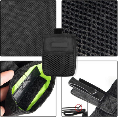Dog Treat Pouch in 600D Oxford Cloth with a Belt Clip, Wide Opening and Mesh Pocket in Black or Camouflage