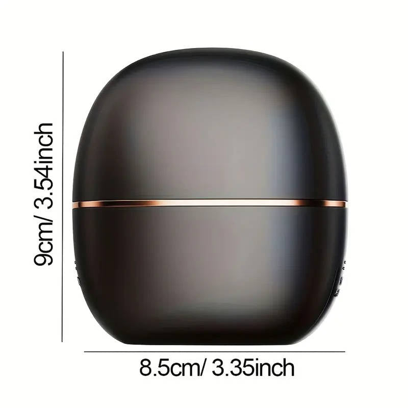 Portable Mini Wireless Hair Straightener Comb, Straightening Brush for Quick Touch Ups