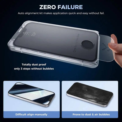 2 Pack Privacy Screen Protector Tempered Glass for Iphone 17,16,15,14,13,12