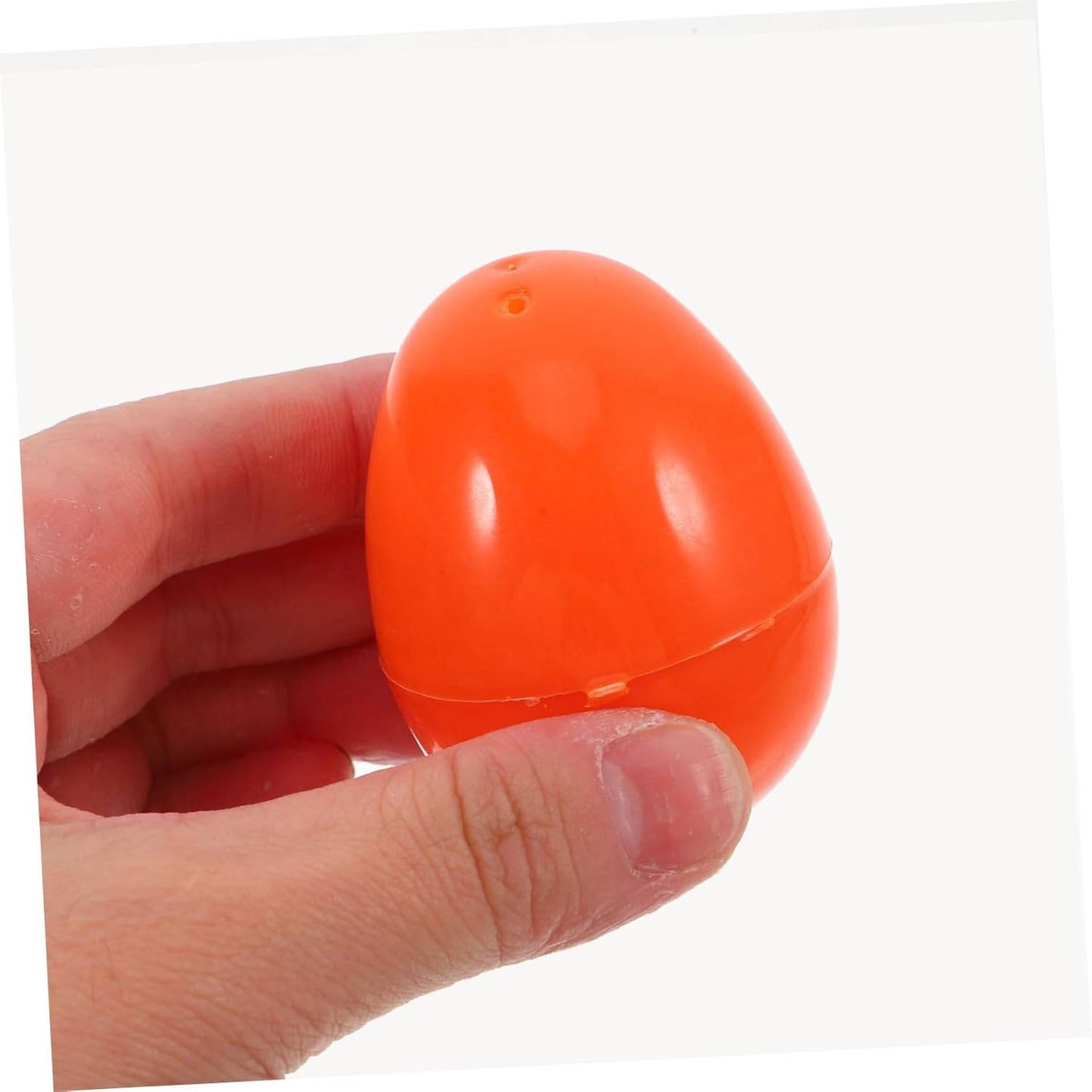 Clear Fillable Plastic Easter Eggs for Crafts & Decorating, Transparent DIY Easter Egg Ornaments for Easter Basket Fillers