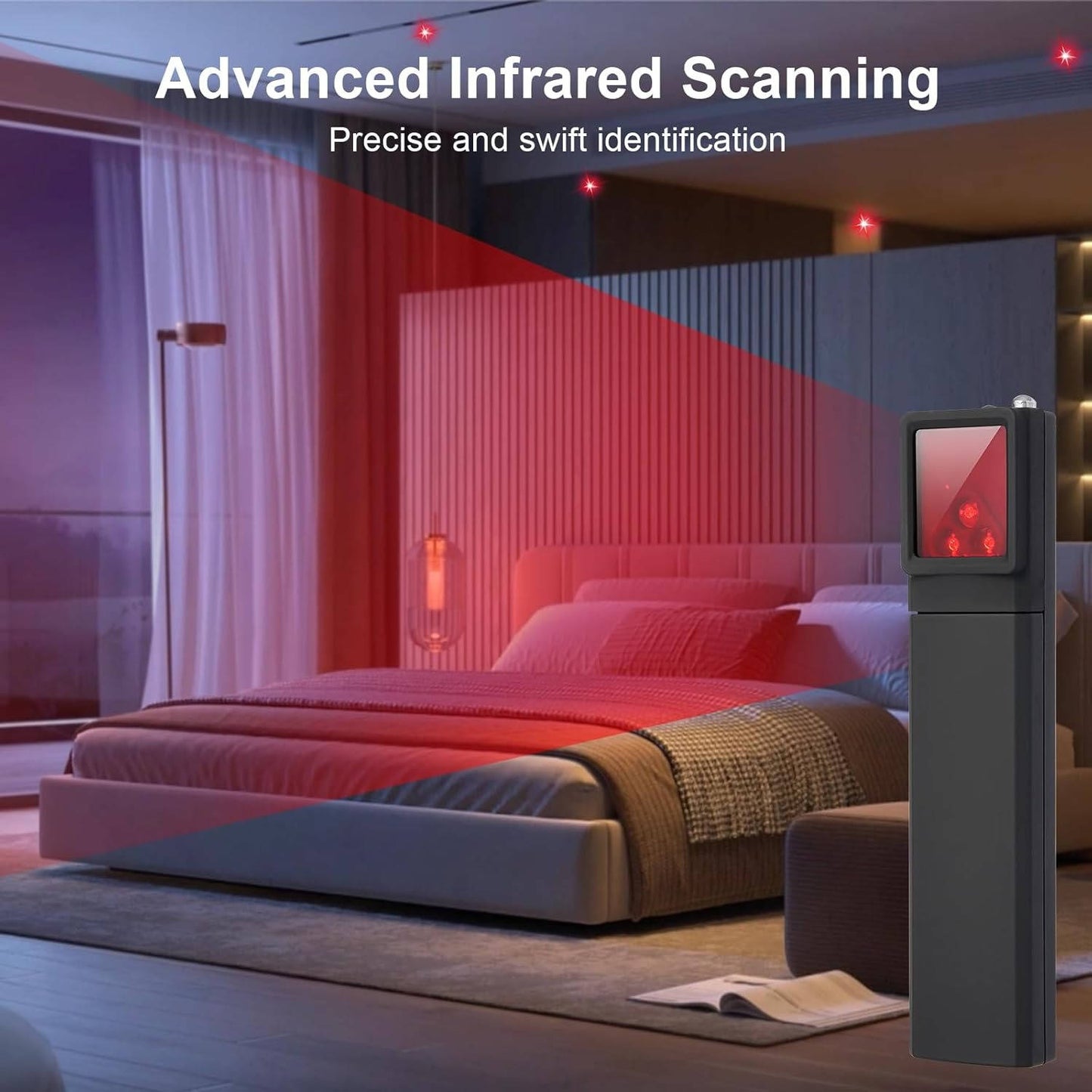 Hidden Camera Detector Finder, Gps Tracker & Bug Detector, Hidden Listening Device Detector