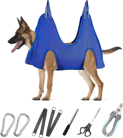Pet Grooming Hammock, Dog Grooming Harness for Nail Trimming