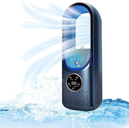 Portable AC Air Conditioner Cooler Fan with Humidifier & Purifier, DC Brushless Motor, Smart Timer