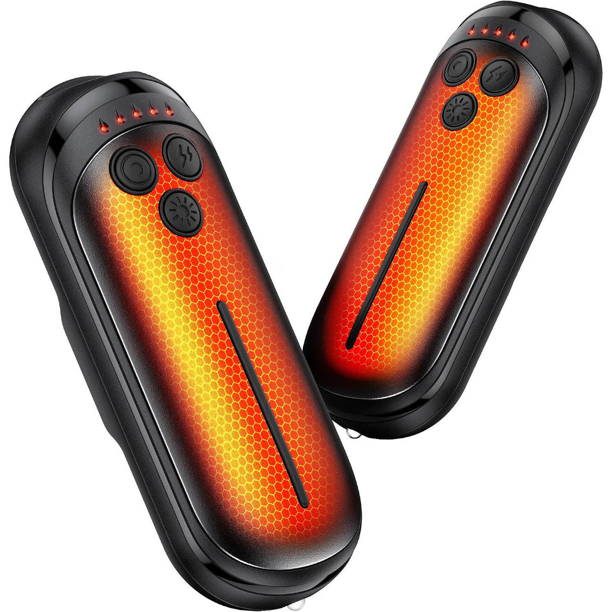 2 Pack Rechargeable Hand Warmers, 6000mAh Electric Hand Warmers with AI Smart Chips, Portable for Outdoor Activities