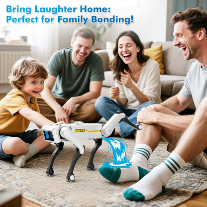 Smart Robot Dog, Interactive STEM Pet with Voice Control, 30+ Actions & APP Programming, Durable Design for Kids Age 6+, Compatible with iOS, Android