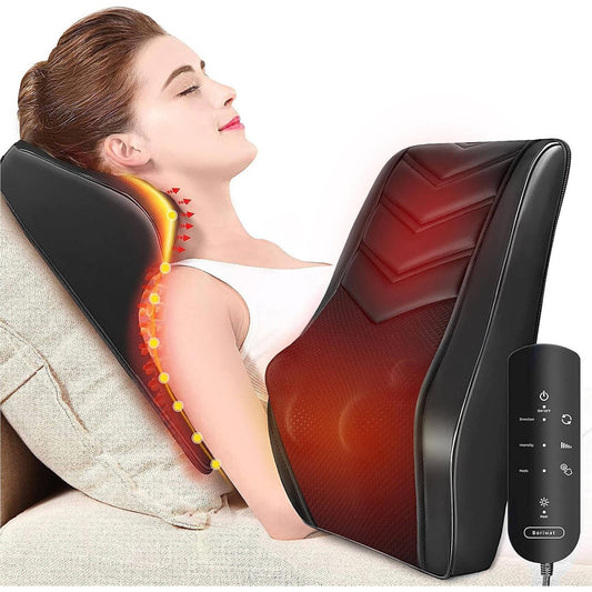 Shiatsu 3D Kneading Neck and Back Massager Pillow with Heat