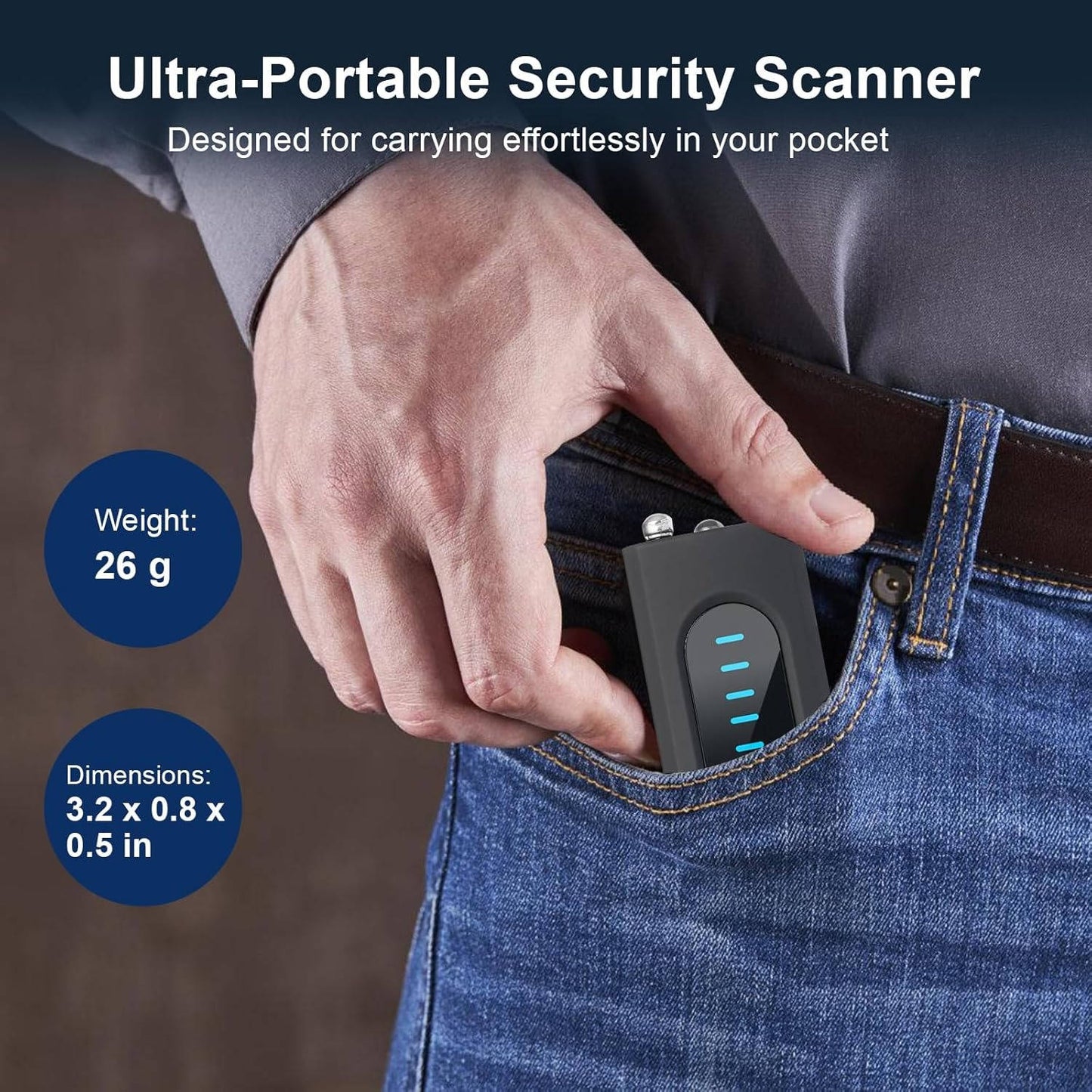 Hidden Camera Detector Finder, Gps Tracker & Bug Detector, Hidden Listening Device Detector