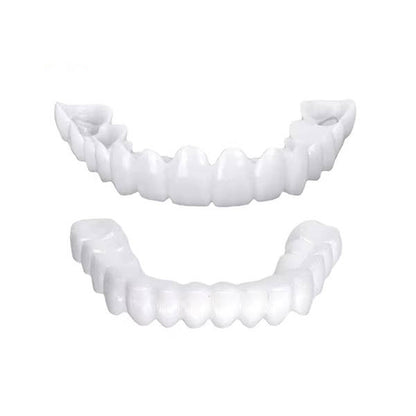 Snap On Veneers, Natural Looking Veneers for Upper and Lower Teeth, Instant Smile Makeover