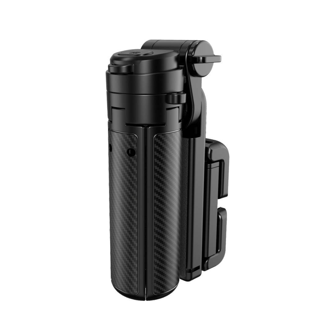 4 in 1 Selfie Stick, 360° Rotating Phone Holder with Wireless Bluetooth Remote, 25 Inch Extendable Tripod