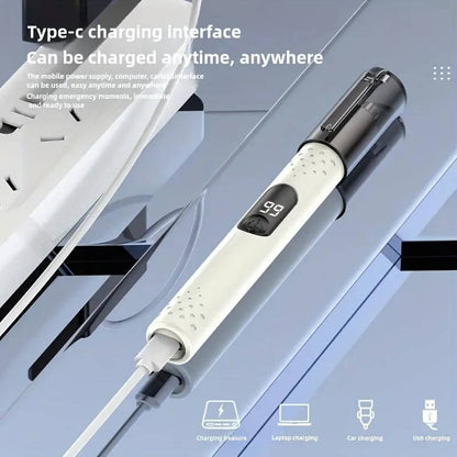 Professional Electric Nose Ear Hair Trimmer for Men & Women, Portable, USB Rechargeable, Compact