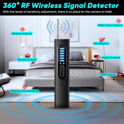 Hidden Camera Detector Finder, Gps Tracker & Bug Detector, Hidden Listening Device Detector