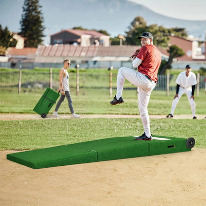 Portable Baseball Pitching Mound, Lightweight Portable Pitcher's Mound for Baseball Practice and Training