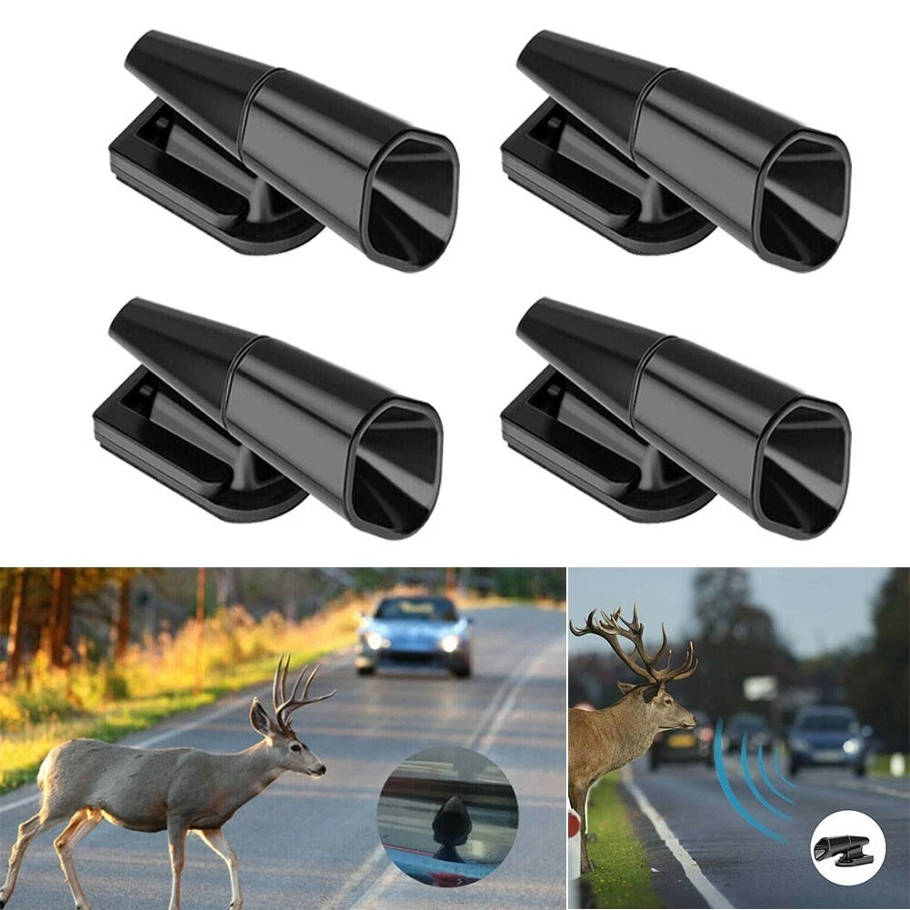 Deer Horns for Car, Ultrasonic Deer Whistle & Animal Repeller, Vehicle Safety for All Cars