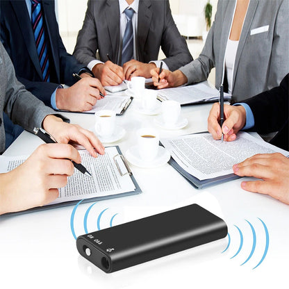 96 Hour Digital Voice Recorder, Mini Voice Activated Audio Recorder with MP3 Playback