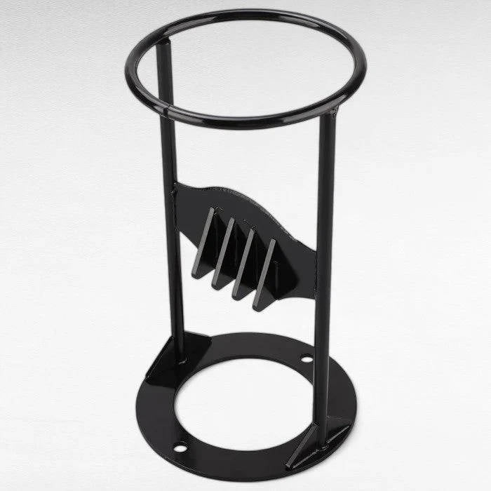 Cast Iron Firewood Splitter with Fixed Wedge and Reinforced Base