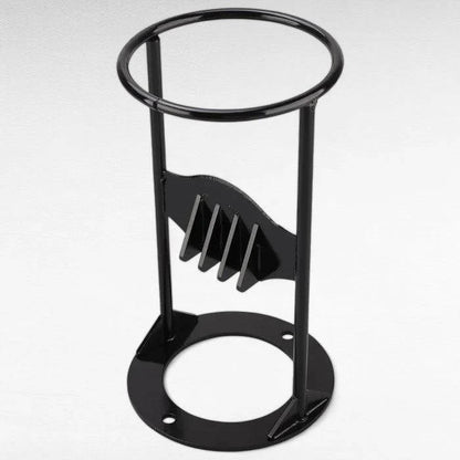 Cast Iron Firewood Splitter with Fixed Wedge and Reinforced Base