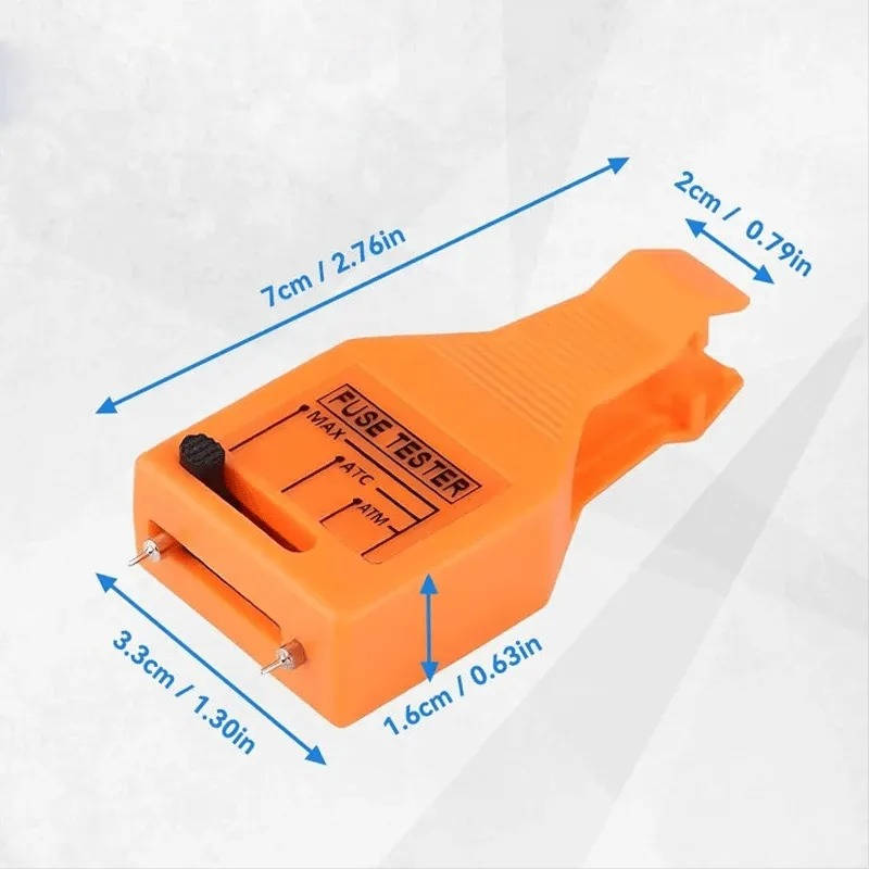 Fuse Tester and Extractor, 2 in 1 Adjustable Tool for Easy Blown Fuse Detection