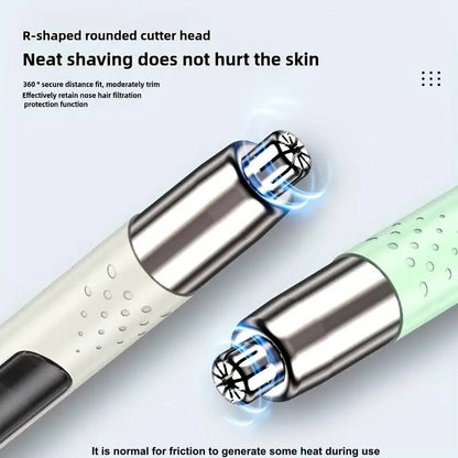 Professional Electric Nose Ear Hair Trimmer for Men & Women, Portable, USB Rechargeable, Compact