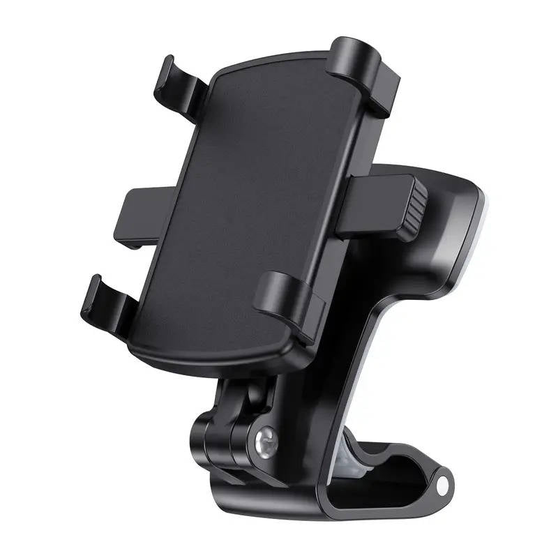 Universal Car Phone Holder, 360degrees Rotating Dashboard Mount, Secure Clip for 4 to 7 Inch Smartphones