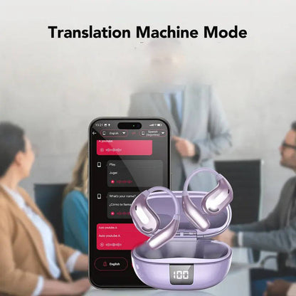 135 Language Real Time Translator Earphones with Wireless Bluetooth Translation