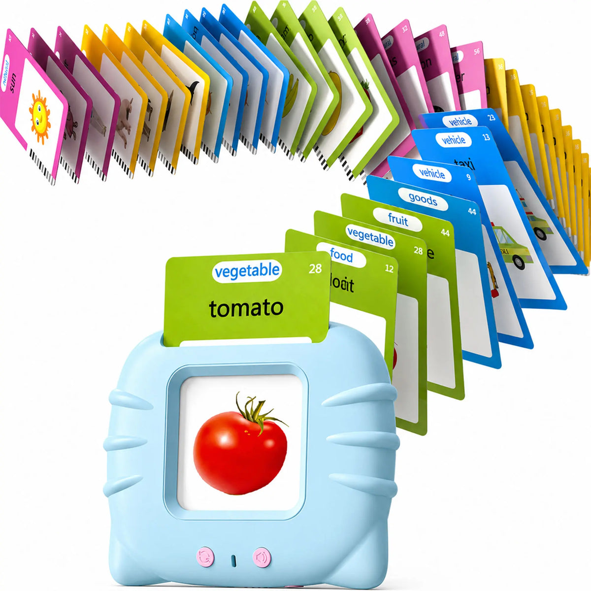 Interactive Talking Cards with Real Voice Pronunciation for Toddlers