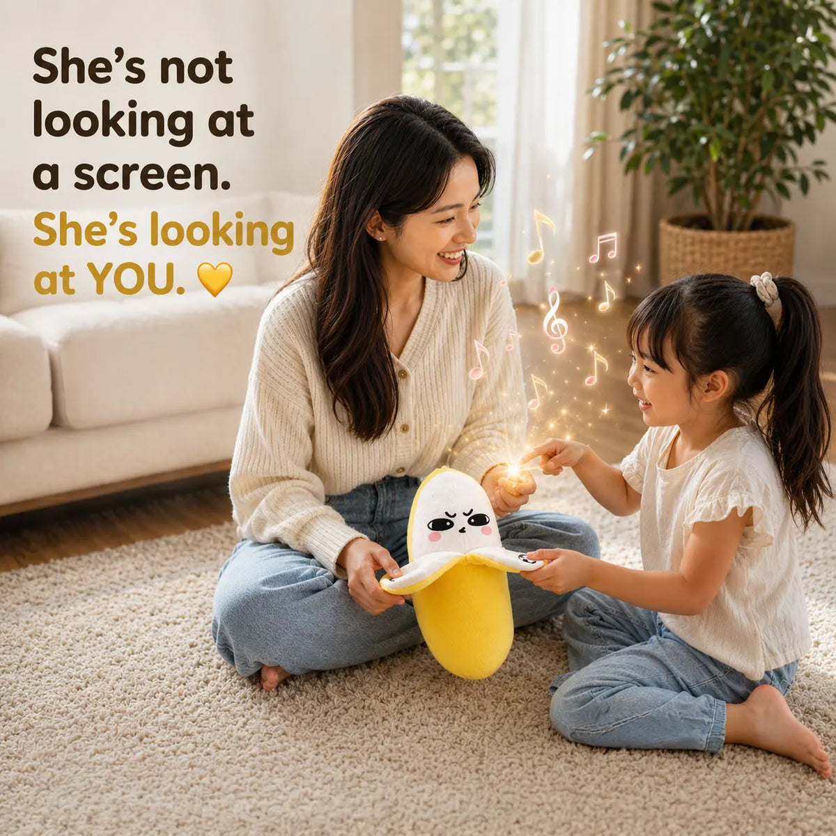 Interactive Plush Toy for Two Player Sensory Play