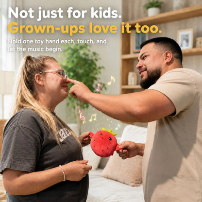 Interactive Plush Toy for Two Player Sensory Play