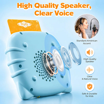 Interactive Talking Cards with Real Voice Pronunciation for Toddlers