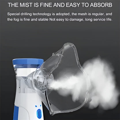 Portable Mini Mesh Nebulizer Adult & Kids