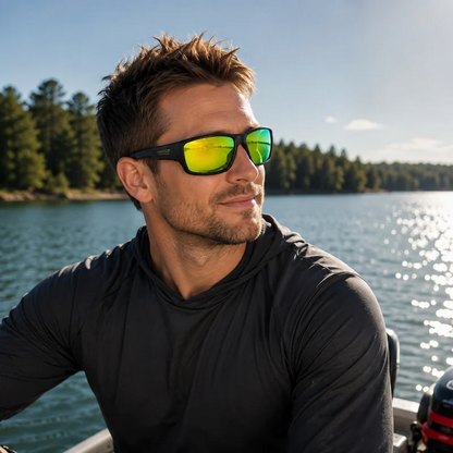 Polarized Sunglasses for Drivers, UV400 Protection with Glare Reducing Lenses