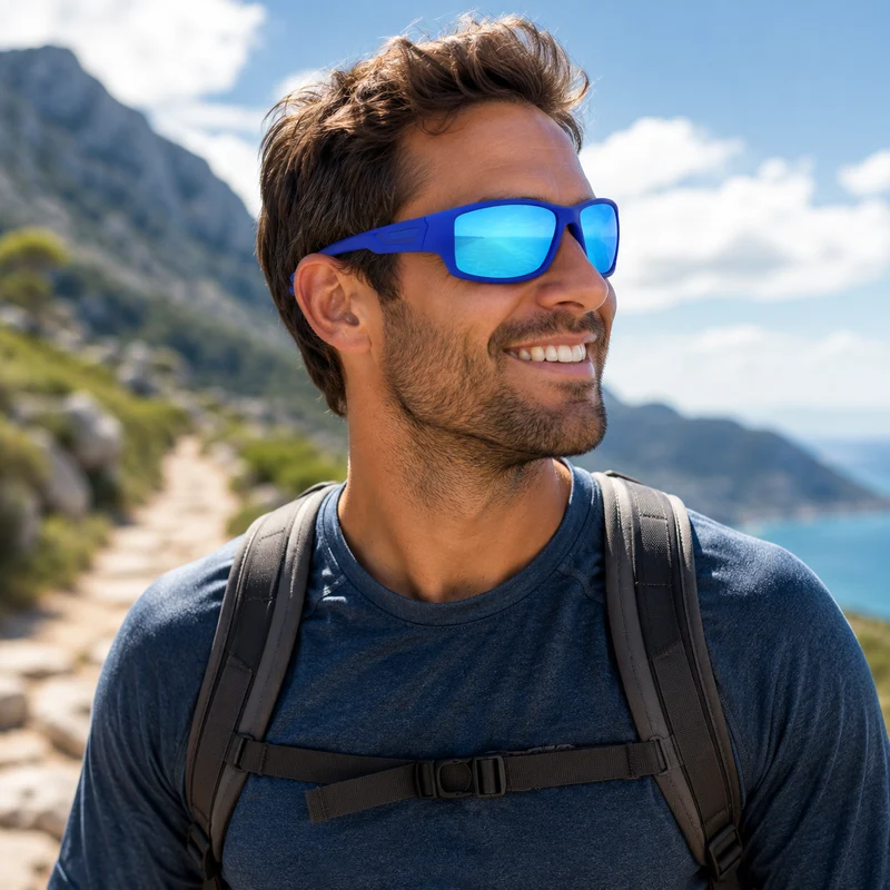 Polarized Sunglasses for Drivers, UV400 Protection with Glare Reducing Lenses