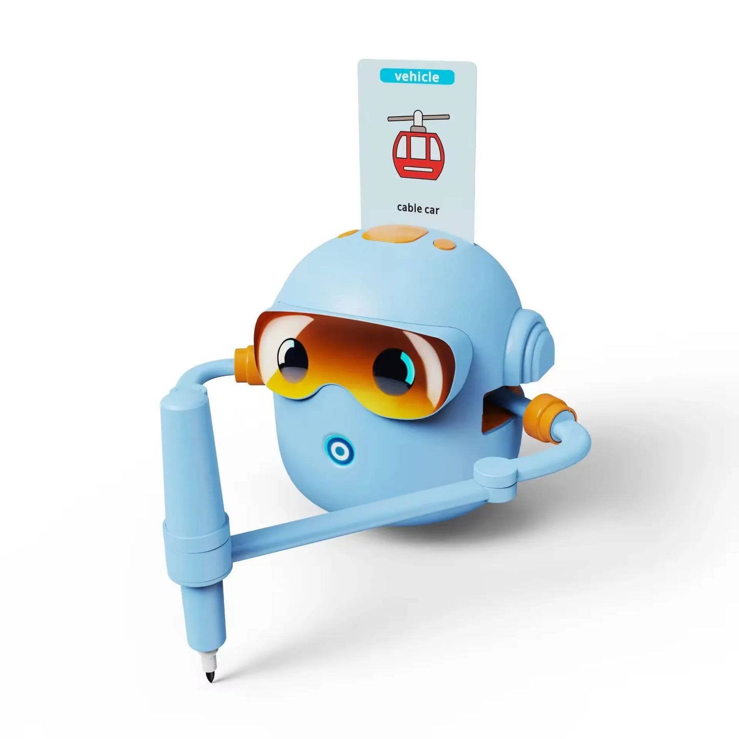Drawing Robot with 100 Cards and Markers Voice Interactive Art Toy Ages 3 and up