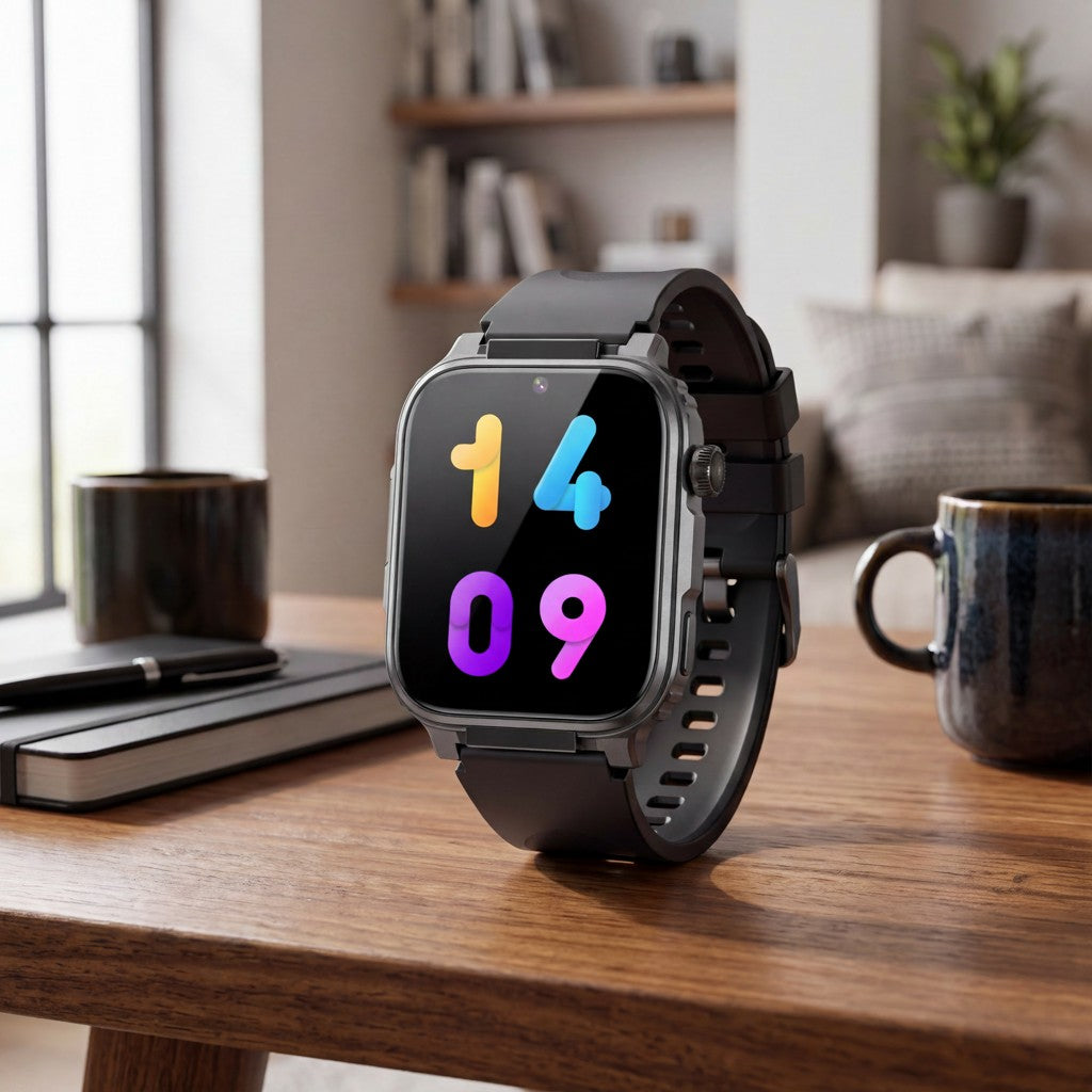 Wrist Fitness Tracker with Continuous Heart Rate and Multiple Sport Modes