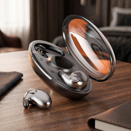 Wireless Sleep Earbuds with Ergonomic Low Profile Design and IPX5 Sweat Resistance