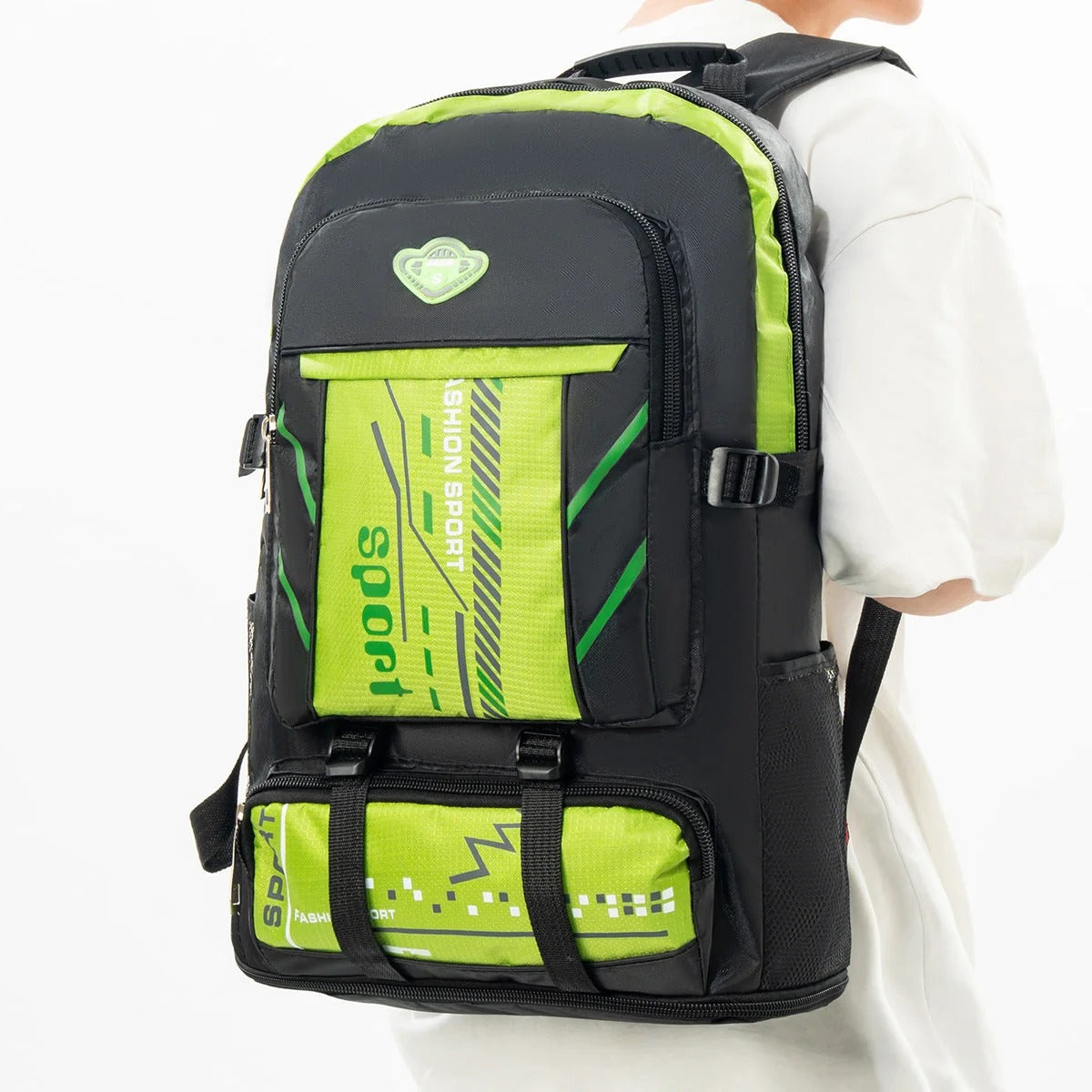 Rugged Outdoor Pack Built with Padded Shoulder Support and Multiple Storage Zones