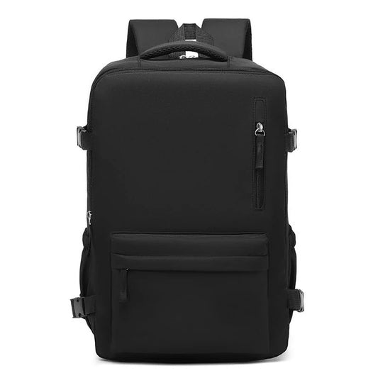 Multi Compartment Padded Backpack with Weather Resistant Fabric for Laptops