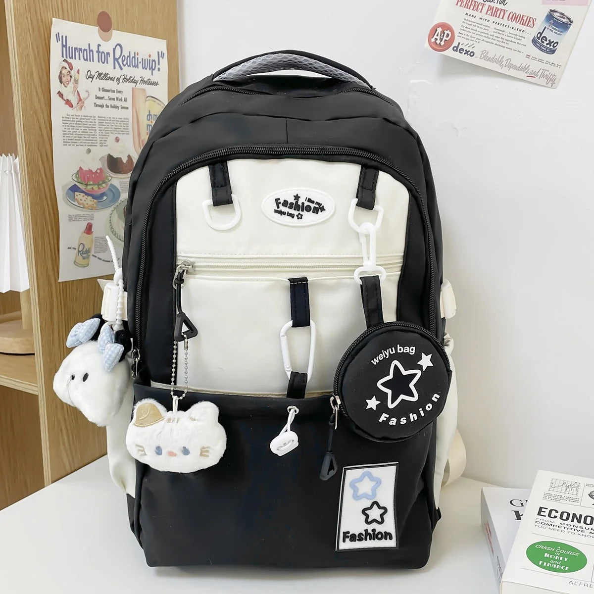 Cushioned Explorer Pack with Multiple Interior Storage Zones